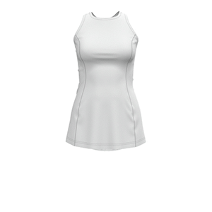 HP Fit Netball Dress White - Plain View