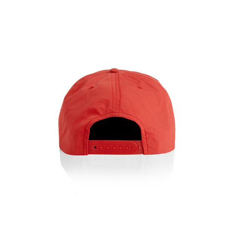 Surf Rope Cap — FIRE/WHITE (back)