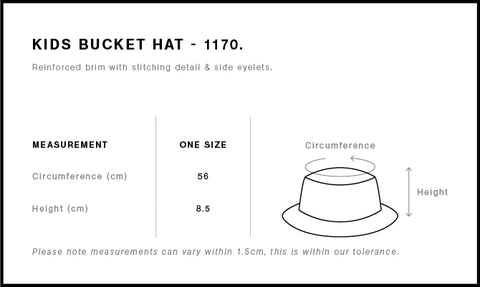 AS Colour Kids Bucket Hat