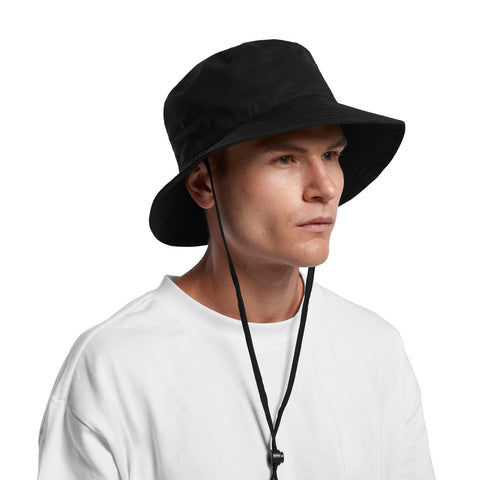 Wide Brim Bucket Hat — Lifestyle