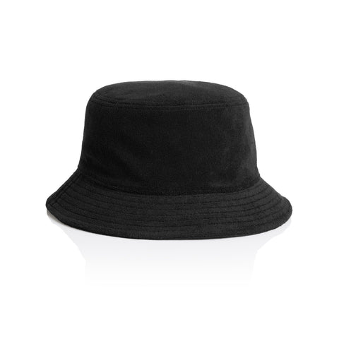 Terry Bucket Hat — BLACK