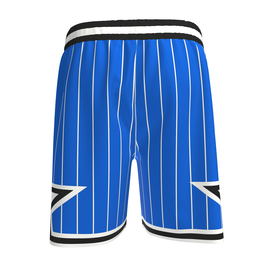 Magic Core Shorts Blue Above Knee Design Your Own Custom– Coast 2 Coast ...