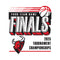 Express Bulls Inspired Finals Basketball Logo