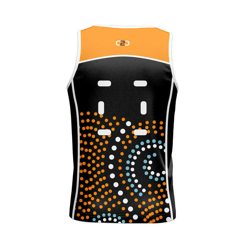 Dot Netball Singlet Design Your Own Custom– Coast 2 Coast Sports Australia