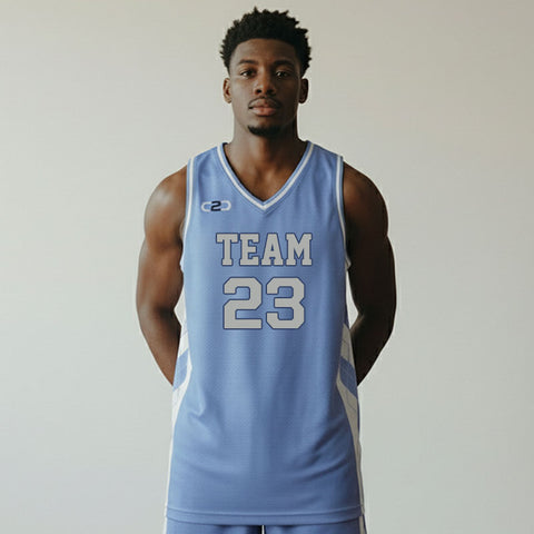 North Carolina Custom Core Reversible Basketball Singlet