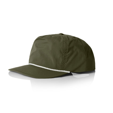 Surf Rope Cap — ARMY (left)