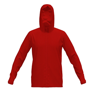 HP Zip Hoody Men Colour ways Red