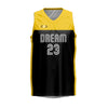 Custom Dream Basketball Singlet Front View