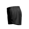 Port Panthers Girls/Ladies Curved Hem SlimFit HP Shorts High Thigh Black