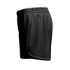 Port Panthers Ladies Curved Hem SlimFit HP Shorts Pro Black