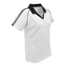Meribel Polos Ladies White Black