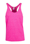 Greatness T-back Tee Hot Pink Heather Mens