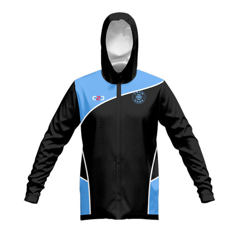Custom Bandit Tech Zip Hoodie Front View